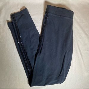 VS PINK black sequin leggings